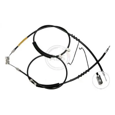Cable de accionamiento, freno de estacionamiento A.B.S. K17715 Entrega Rápida